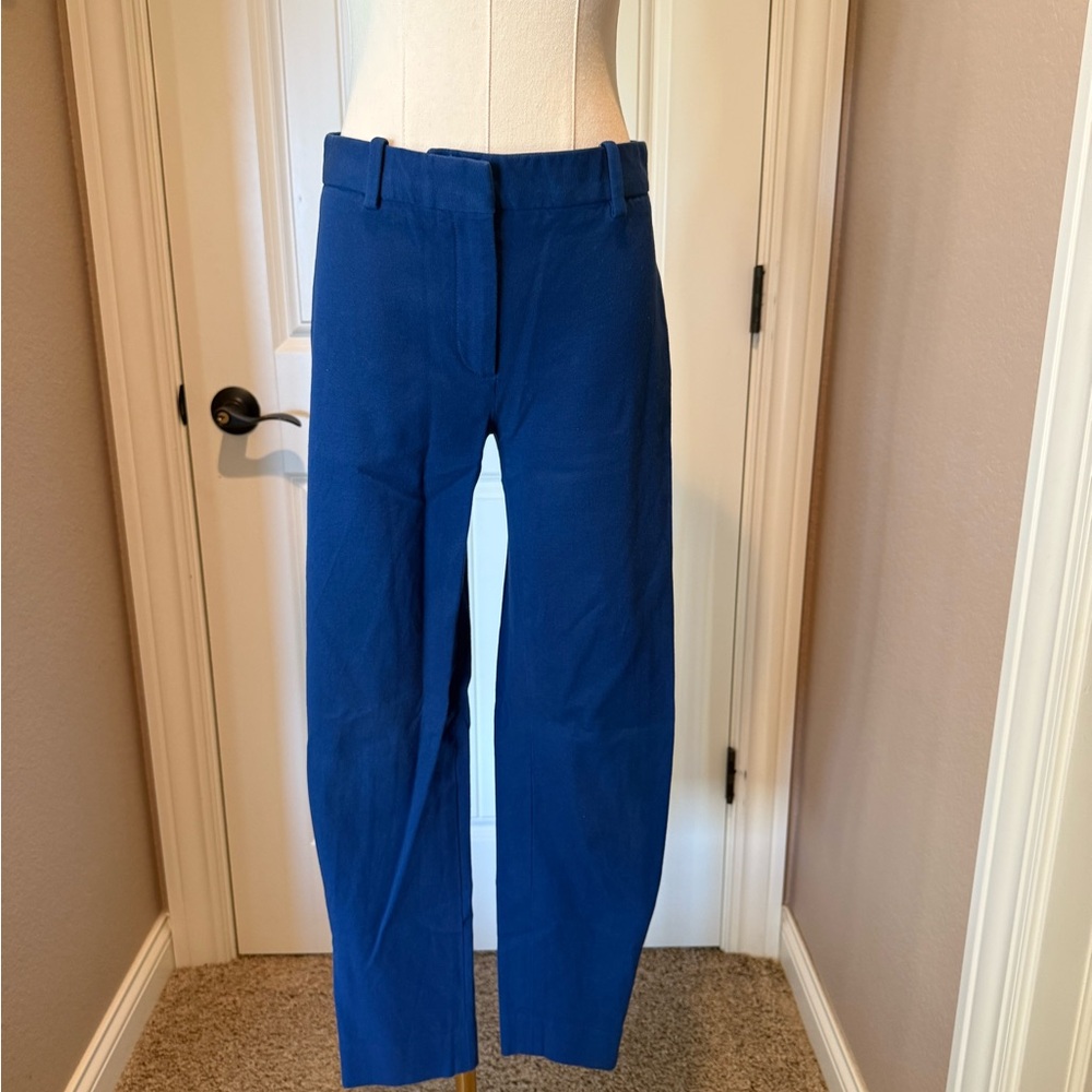 GAP Women's Bi Stretch Slim Blue Cropped Pants - Picture 4 of 5